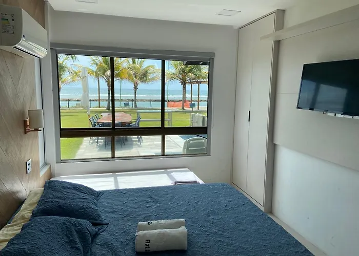 Muro alto Bangalô pé na areia